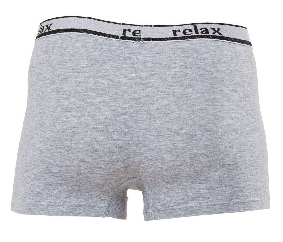 Esnek Bel Lastiği Pamuk Boxer Anıt 1268 - Gri