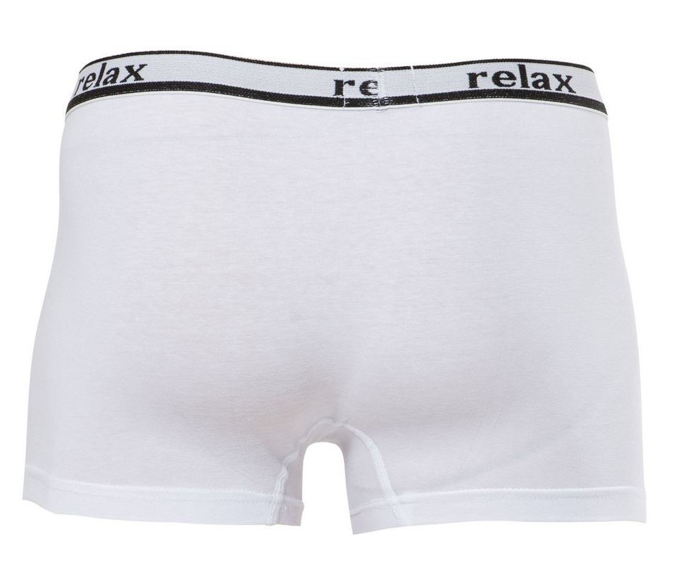 Esnek Bel Lastiği Pamuk Boxer Anıt 1268 - Beyaz