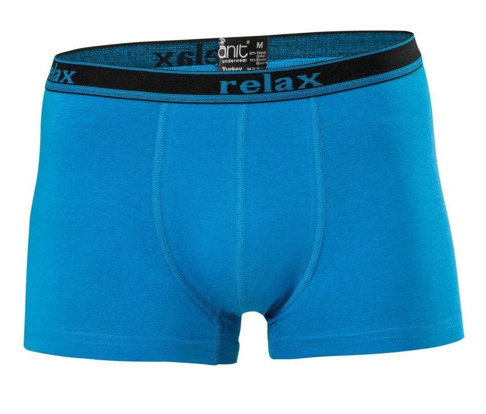 Esnek Bel Lastiği Pamuk Boxer Anıt 1268 - İndigo