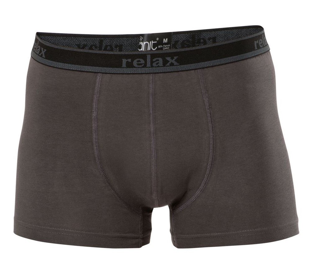 Esnek Bel Lastiği Pamuk Boxer Anıt 1268 - Antrasit