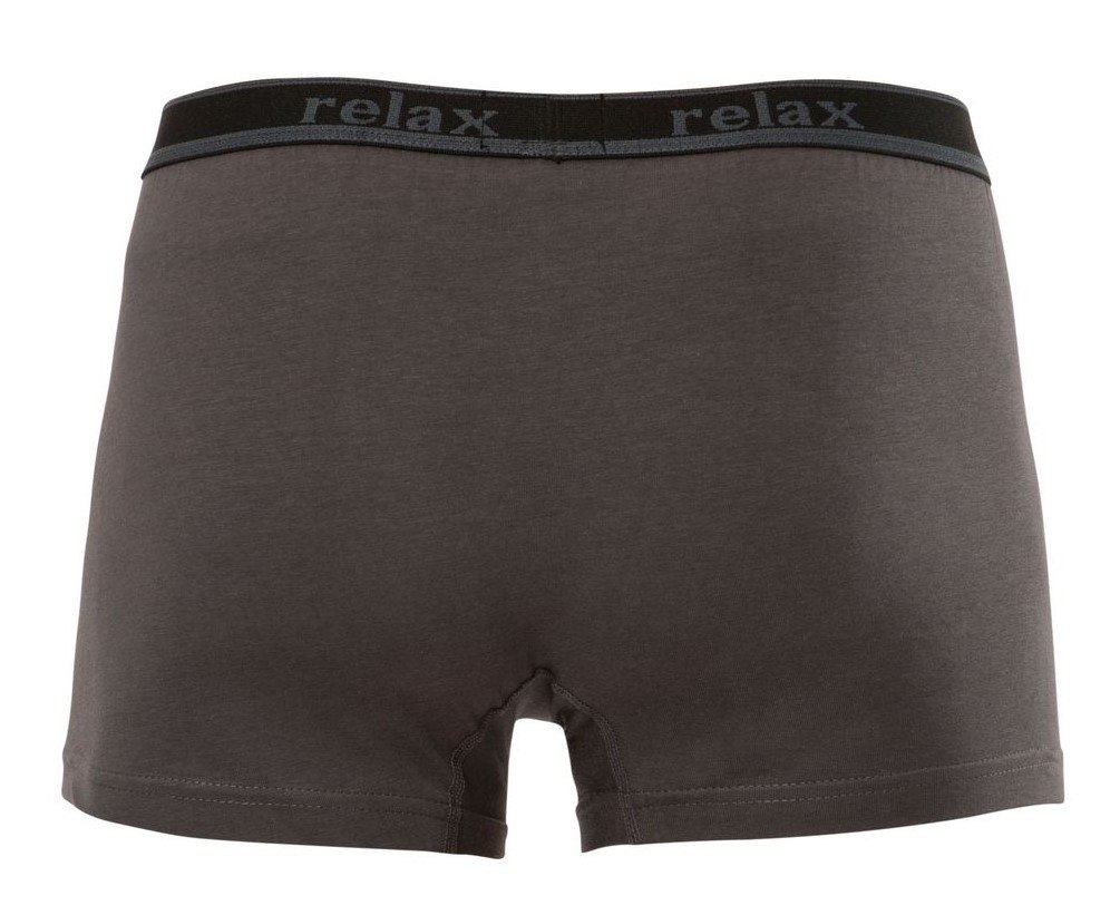 Esnek Bel Lastiği Pamuk Boxer Anıt 1268 - Antrasit