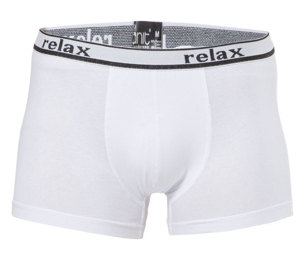 Esnek Bel Lastiği Pamuk Boxer Anıt 1268 - Beyaz