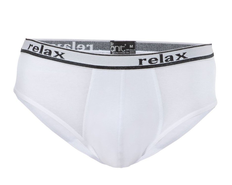 Pamuklu Elastik Kesim Erkek Slip Anıt 1269 - Beyaz