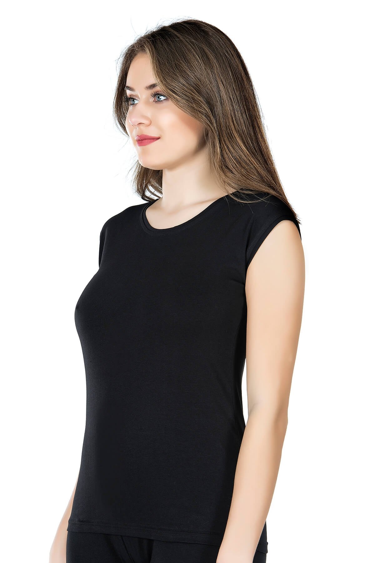 Tek Parça Kesim Çıtçıtlı Body Derya Kurşun 218 - Siyah