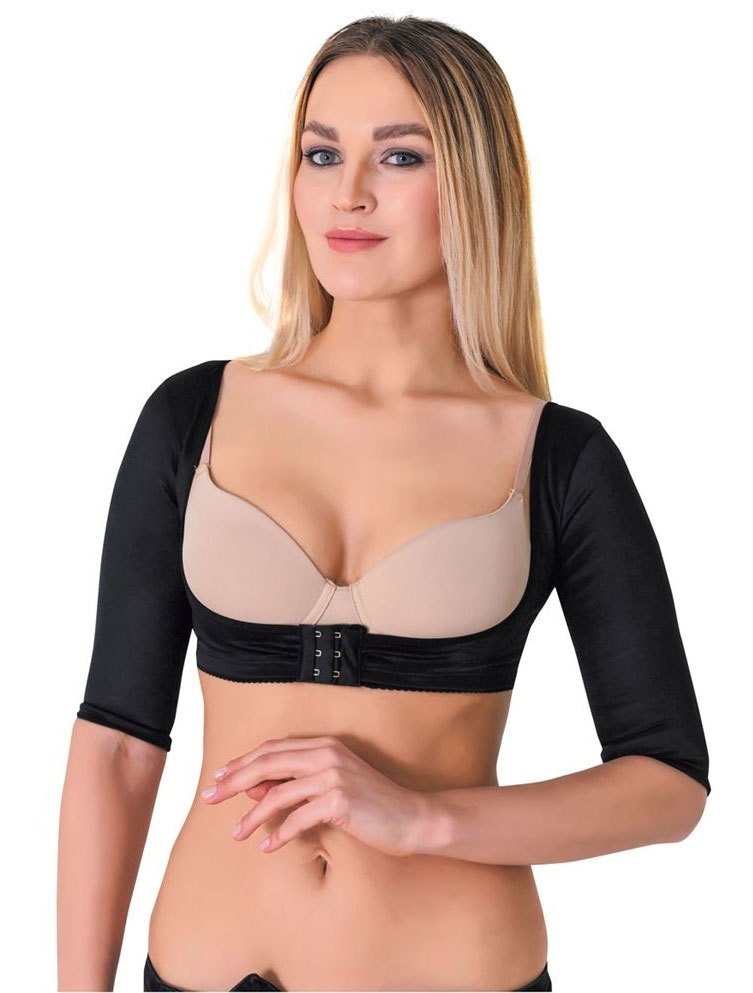 Yüksek Bel Dikişsiz Korse Sistina 796 - Siyah