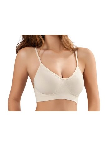 Balensiz Dantel Detaylı Askılı Büstiyer Sistina 720 - Ten