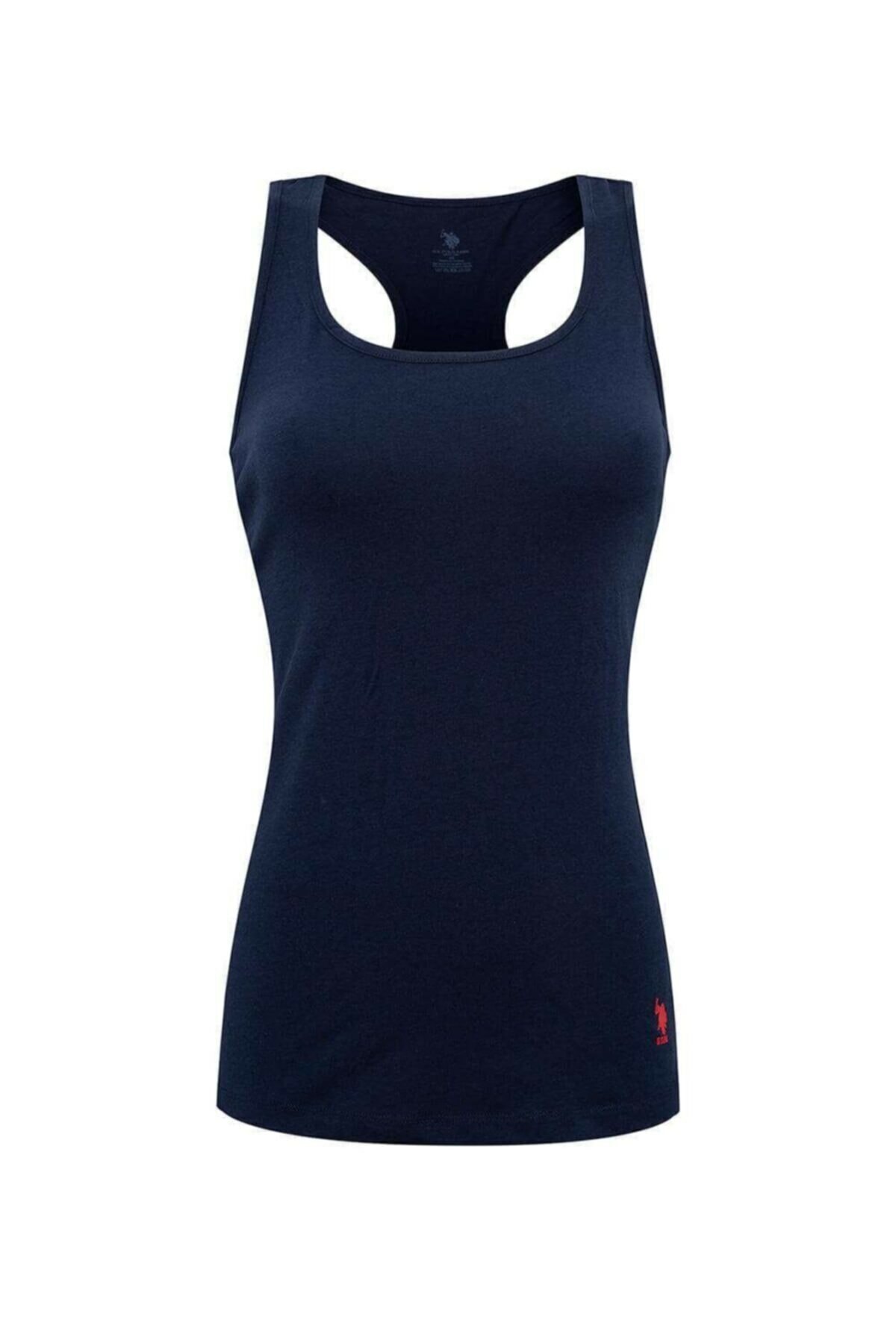 Pamuklu Nefes Alabilen Kadın Sporcu Atlet Us. POLO Assn. 66001 - Lacivert