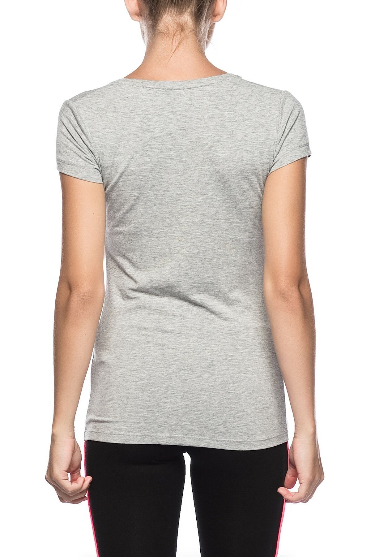 Esnek Tek Parça Body Us. POLO Assn. 66003 - Gri Melanj