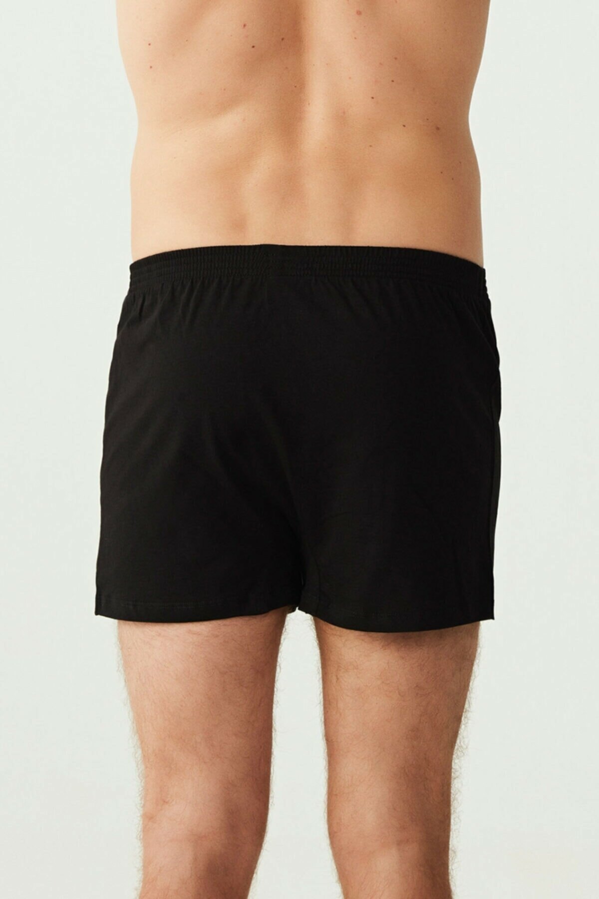 Pamuklu Esnek Bel Boxer Us. POLO Assn. 80054 - Siyah