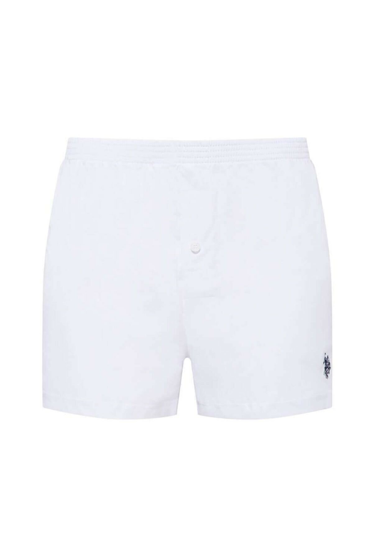 Pamuklu Esnek Bel Boxer Us. POLO Assn. 80054 - Beyaz