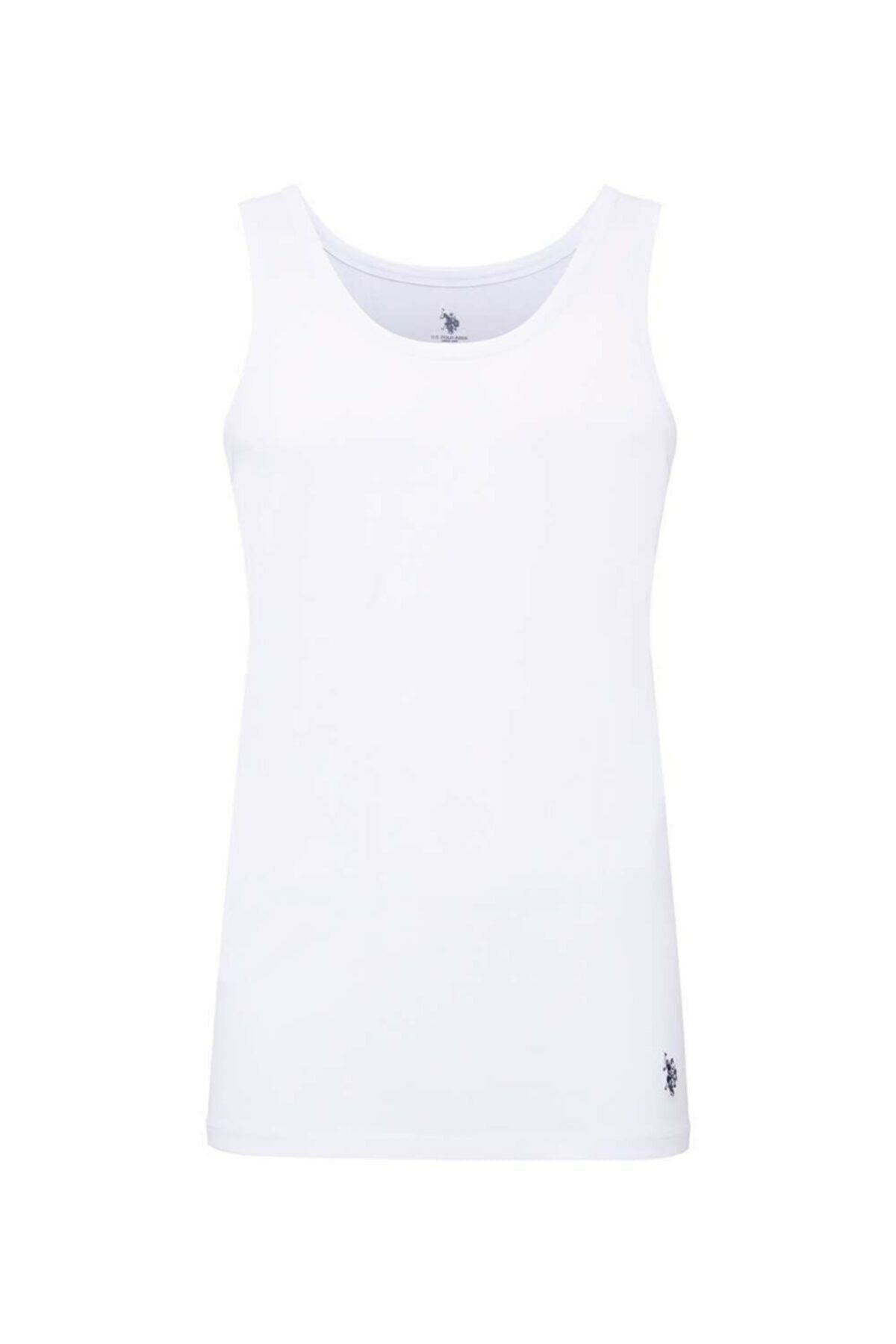 Beyaz Somon Atlet Boxer Seti Us. POLO Assn. 80088 - Beyaz