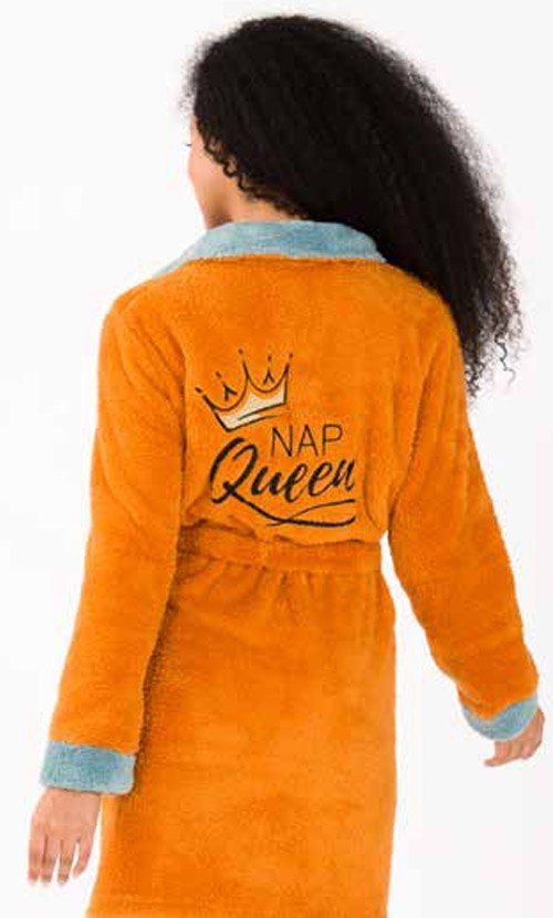 Yeni İnci Uzun Kollu Polar Sabahlık Kadın Pijama Takımı Yeni İnci 1770 - Görsel 3