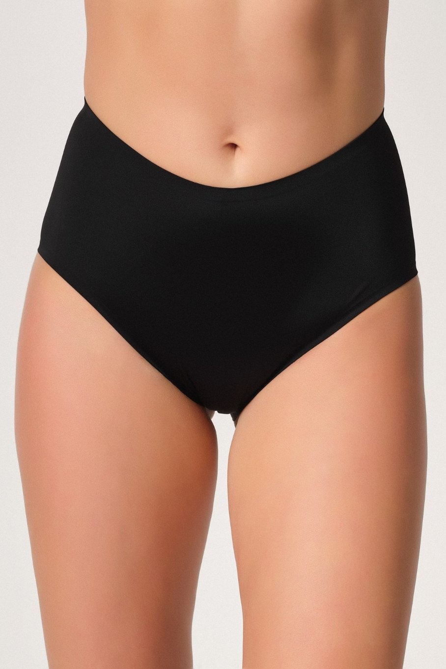 Uzun Paça Yapıştırma Brezilya Lazer Slip Emay 2804 - Siyah