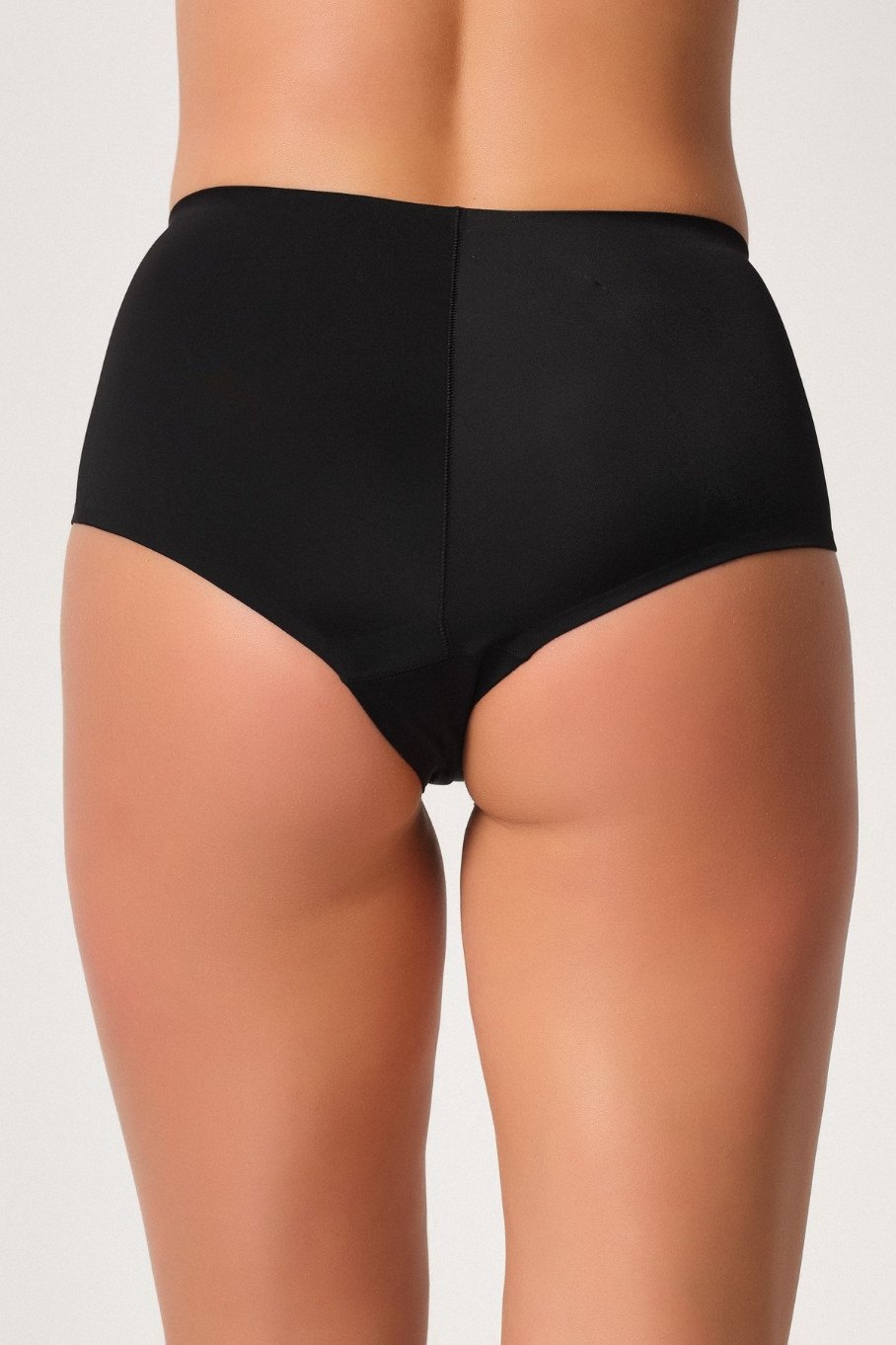 Uzun Paça Yapıştırma Brezilya Lazer Slip Emay 2804 - Siyah