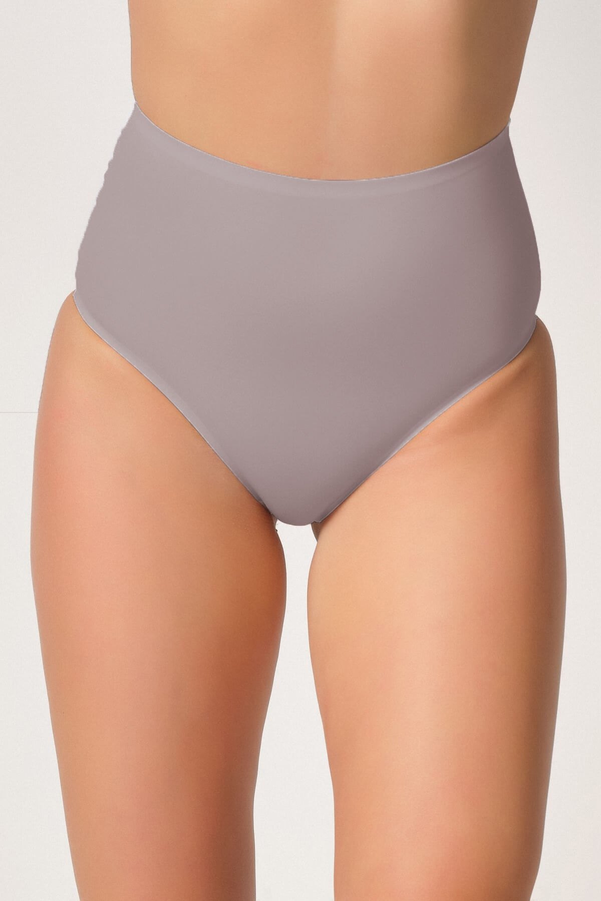 Uzun Paça Yapıştırma Brezilya Lazer Slip Emay 2804 - Vizon