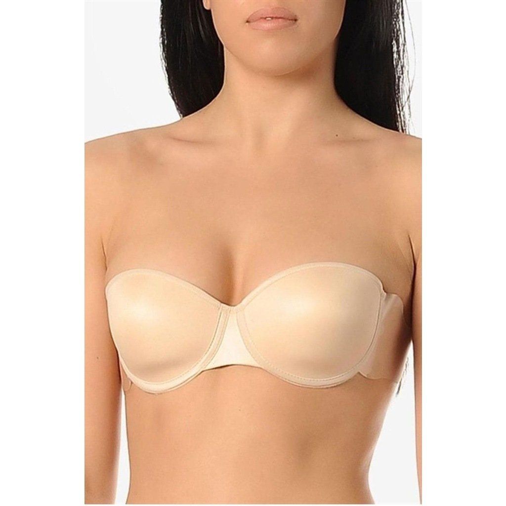 Dantelli Sırtı Açık Sütyen Yeni İnci 8003 - Ten