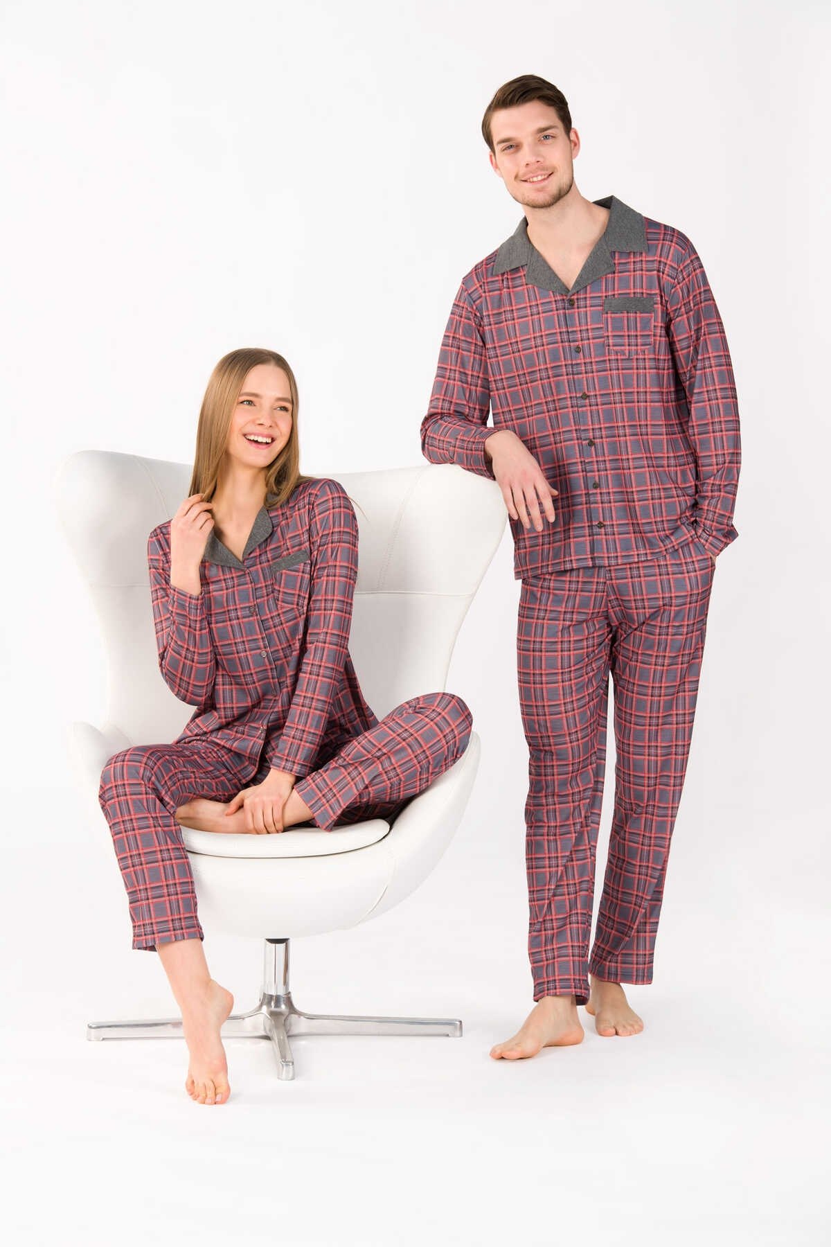 Yeni İnci Viskon 2'li Kadın Pijama Takımı Yeni İnci 1760 - Görsel 4