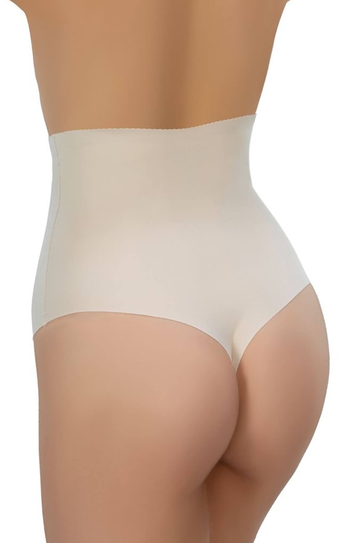 Yüksek Bel İz Yapmayan Lazer Kesim Korse Emay 2720 - Ten