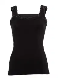 Pamuklu Dantel Askılı Kadın Atlet Anıt 2172