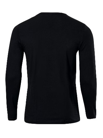 Pamuklu Uzun Kollu Fit Kalıp T-Shirt Anıt 1165