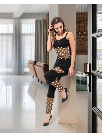 Yüksek Bel Esnek Kadın Tayt Takım Derya 1501