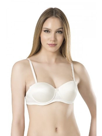 Dantel İşlemeli Şeffaf Sütyen Fabony 3021