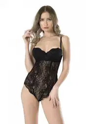 Dantel Tek Parça Body Fabony 3810