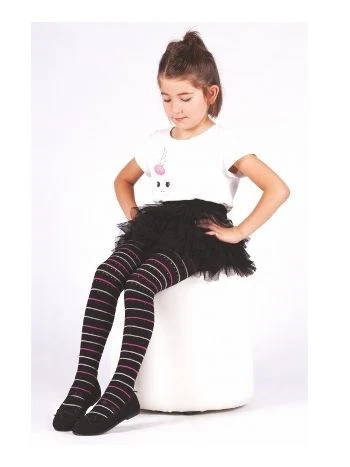 Yüksek Pamuklu Çocuk Külotlu Çorap Daymod 2123023