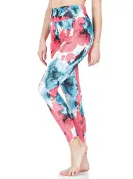 Desenli Yüksek Bel Kadın Tayt Esnek Yapı Derya Kurşun 0606