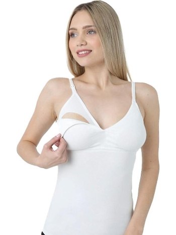 Dikişsiz Çift Katmanlı Emzirme Sütyeni Form Angel 7003