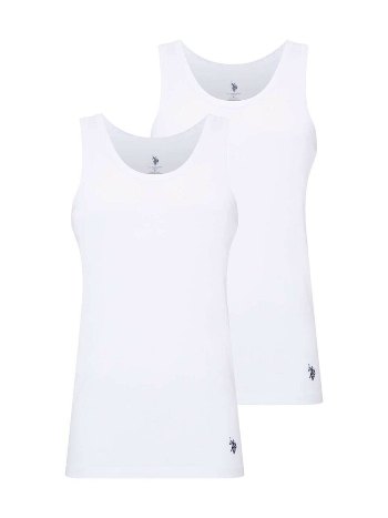 Pamuklu Ribana Askılı Erkek Atlet Us. POLO Assn. 80189