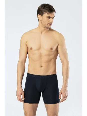 Pamuklu Esnek Bel Bantlı Uzun Boxer Cacharel 1336