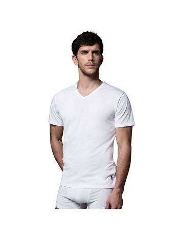 Pamuklu Esnek V Yaka Kısa Kollu Atlet Us. POLO Assn. 80199