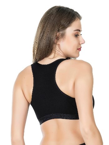 Geniş Askılı Pedli Sporcu Body Sütyen Derya 525