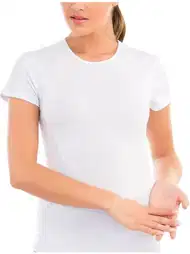 Kısa Kol Yuvarlak Yaka Esnek Modal Body İMER 1264