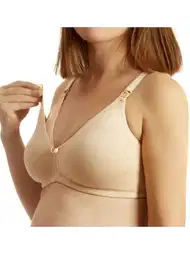 Pamuklu Astarlı Tek Elle Açılan Emzirme Sütyeni İMER 2236