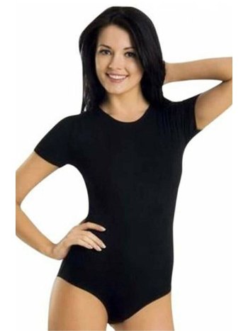 Yuvarlak Yaka Kısa Kol Modal Body İMER 9257