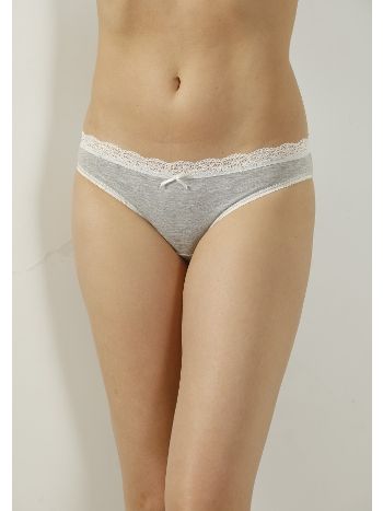 Minimal İp Detaylı Dantelli String Külot Öztaş 2738