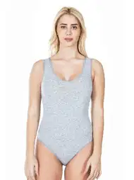 Kalın Askılı Çıtçıtlı Kadın Body Esnek Kesim Derya 315