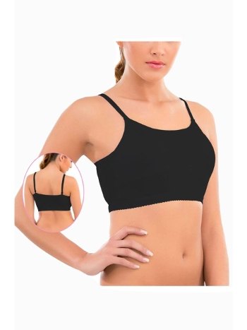 Balensiz Dantel Detaylı Kaplı Büstiyer İMER 2604