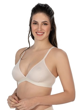 Dantel Detaylı Lazer Kesim Sütyen Emay 2809