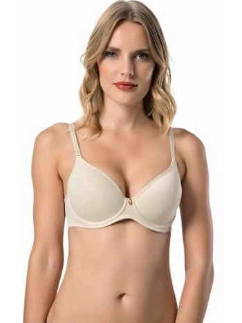 Dantel Detaylı Soft Cup Push Up Sütyen Le Jardin 9400
