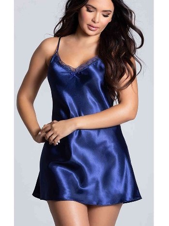 Kısa Saten Gecelik Merry See