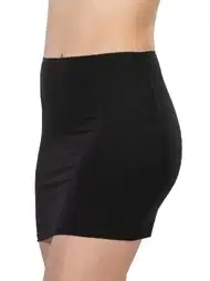 Kaygan Modal Mini Jupon Kadın Emay 1437