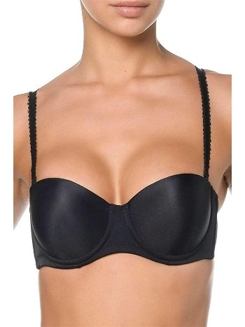 Destekli Çelik Balenli Straplez Sütyen Nurteks 195