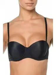 Dantelli Straplez Sütyen Orkide 2550