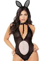 Siyah Polyester Elastan Fantazi Kostüm For Dreams 8265