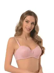Silikon Bantlı Straplez Desteksiz Sütyen NBB 3413