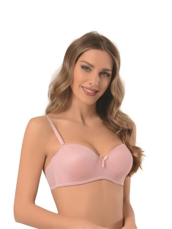 Silikon Bantlı Straplez Desteksiz Sütyen NBB 3413