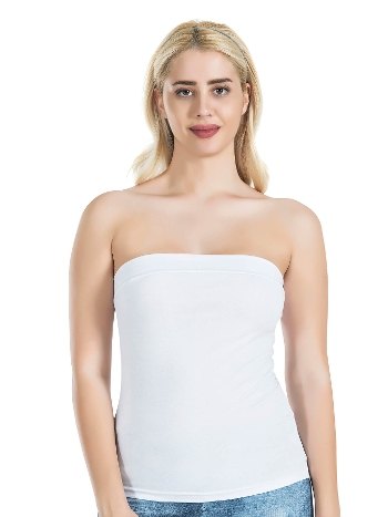 Pamuklu Dikişsiz Straplez Kadın Atlet Derya 249